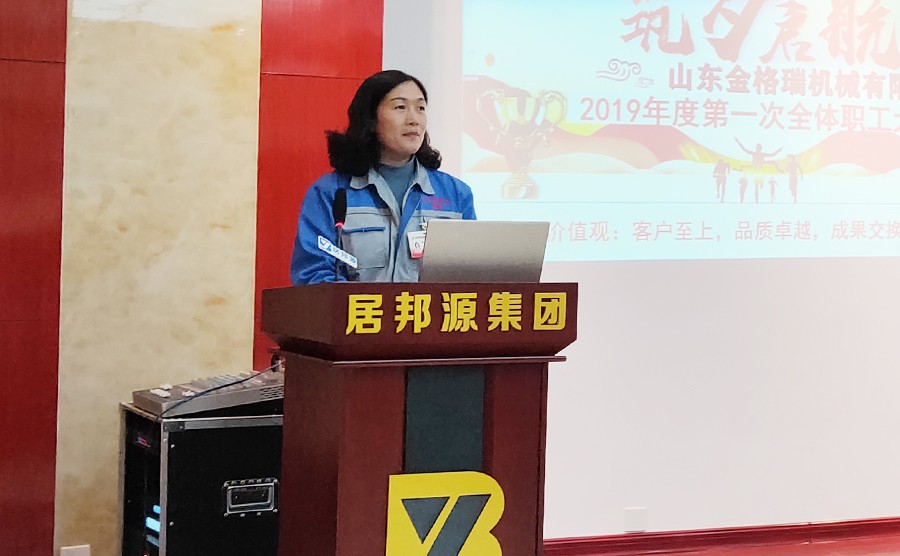 財務總監對2018年茄子视频免费观看公司賬目情況做詳細匯報發言