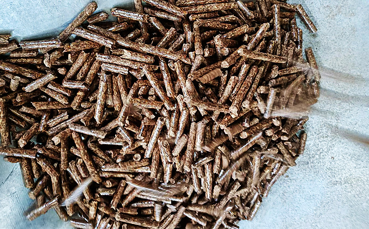 生物質茄子影视视频在线观看加工的顆粒燃料